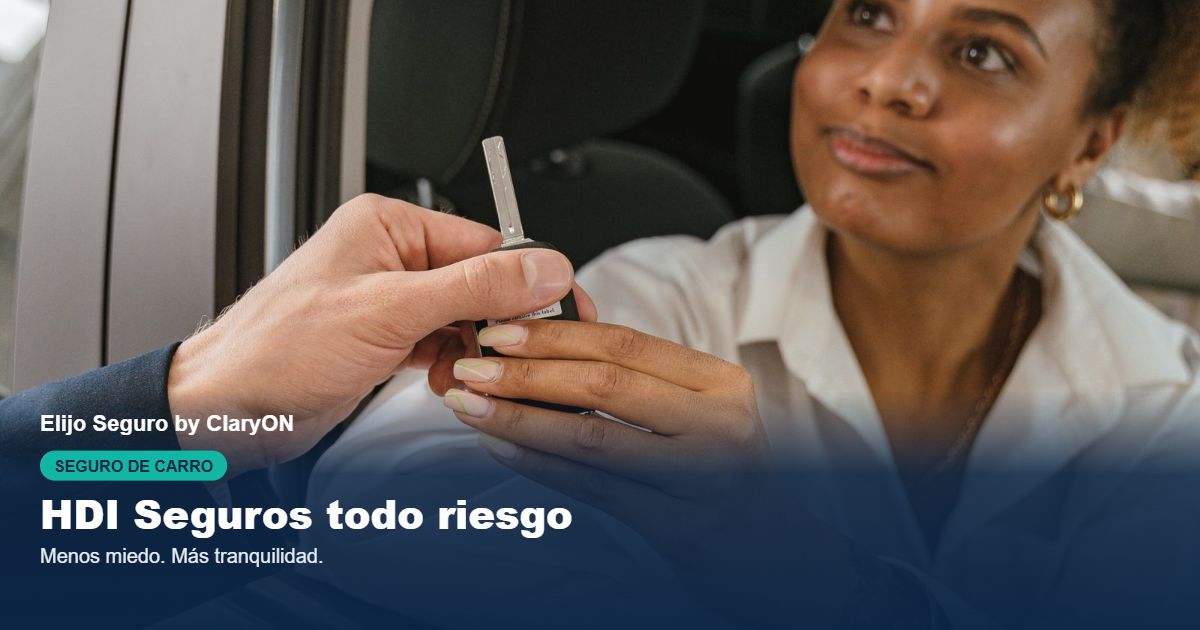 HDI Seguros todo riesgo: Full, Platino o Superior, la letra chica sin enredos