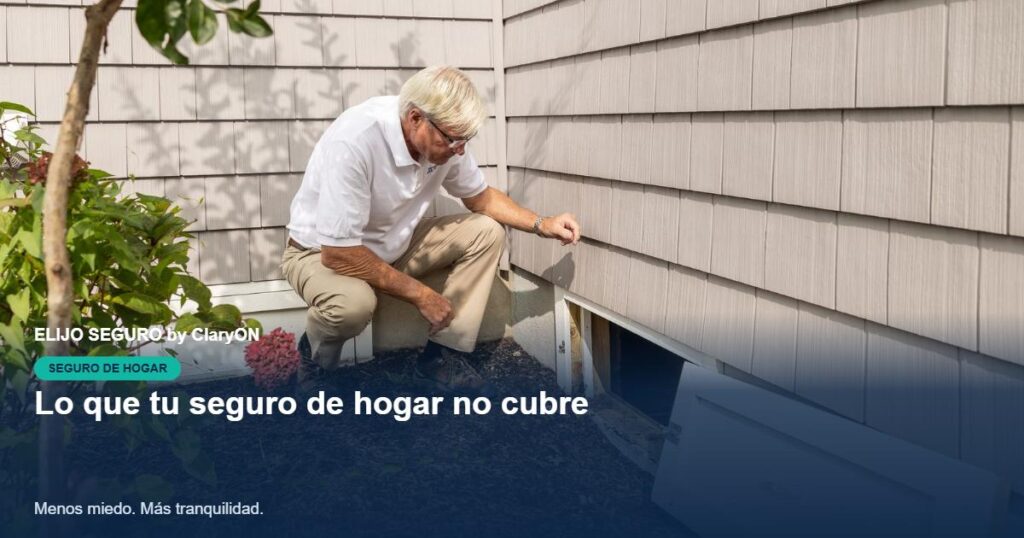 exclusiones del seguro de hogar: revisando un daño en la vivienda antes de reclamar