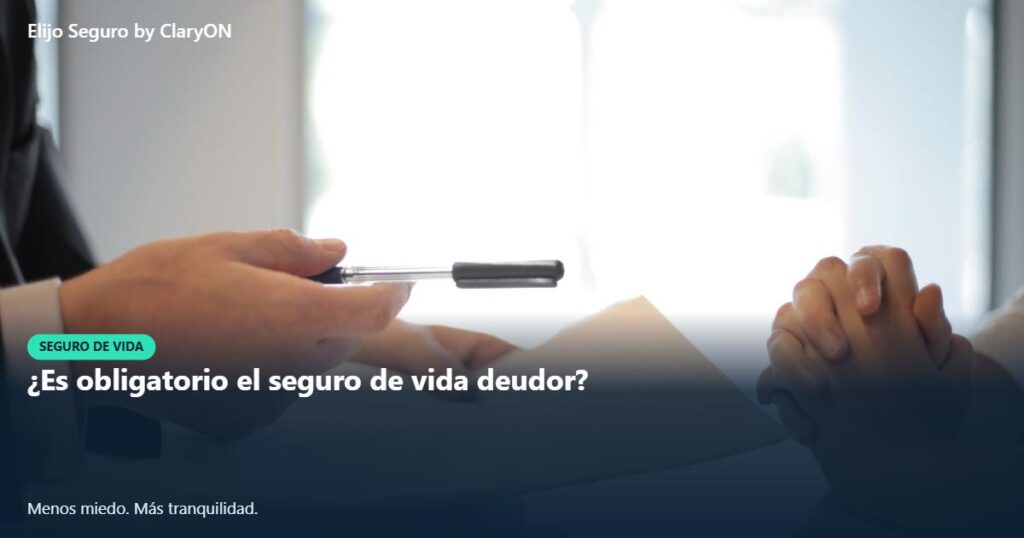 seguro de vida deudor en Colombia documento de crédito